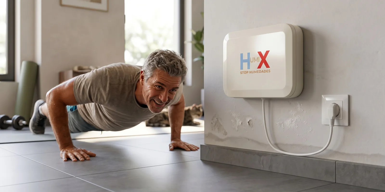 Tratamiento antihumedad HUMIX en una casa de Villacañas